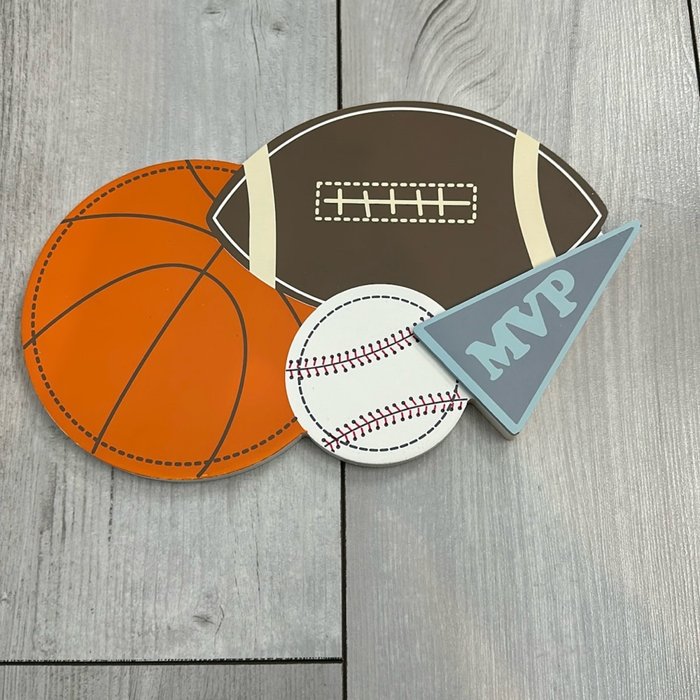 Wood Sports Wall Art